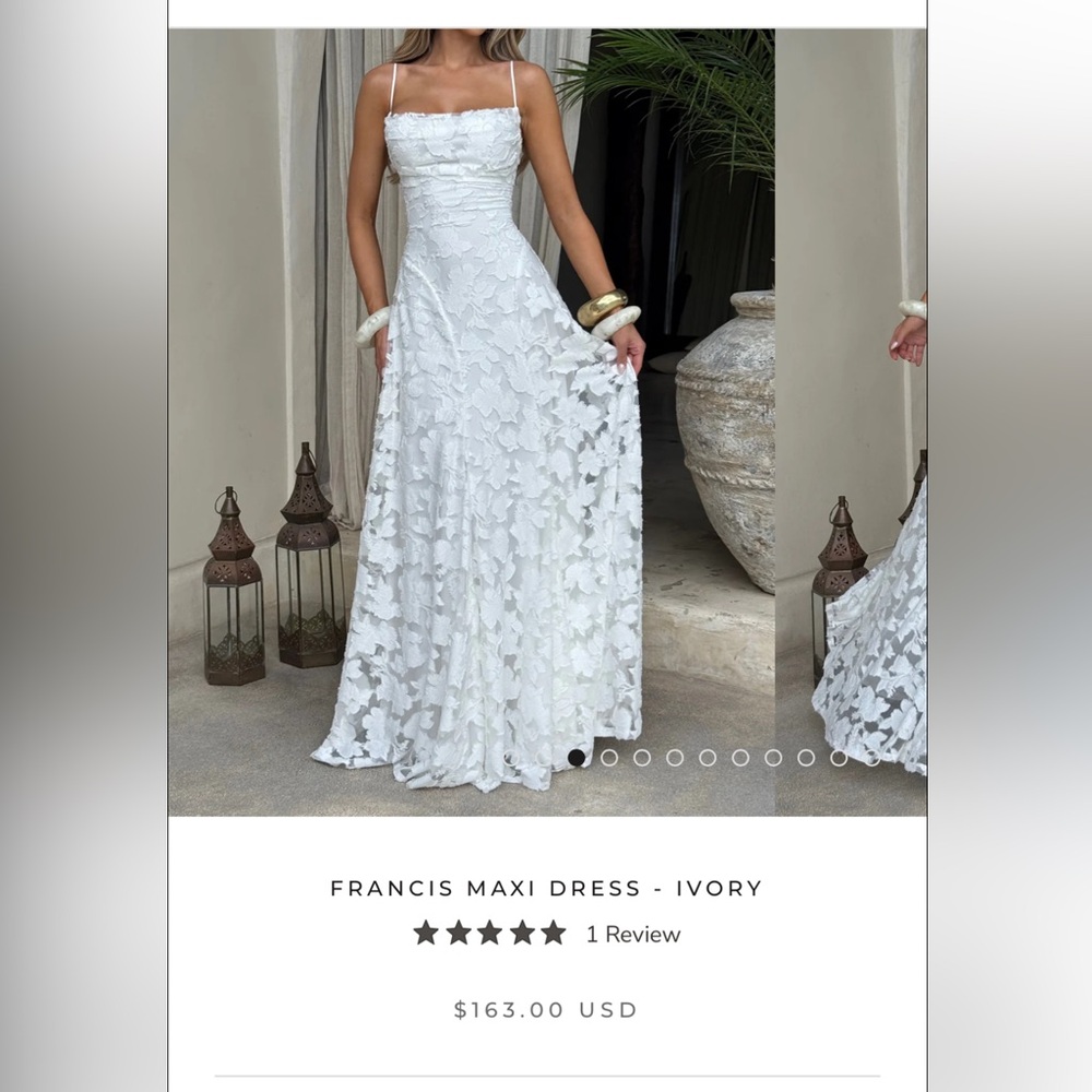 Babyboo Francis Maxi Dress with Strappy Back